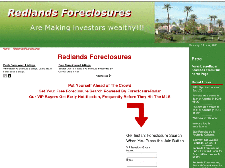 www.redlandsforeclosures.org