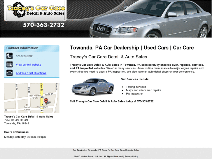 www.traceyscarcare1.com