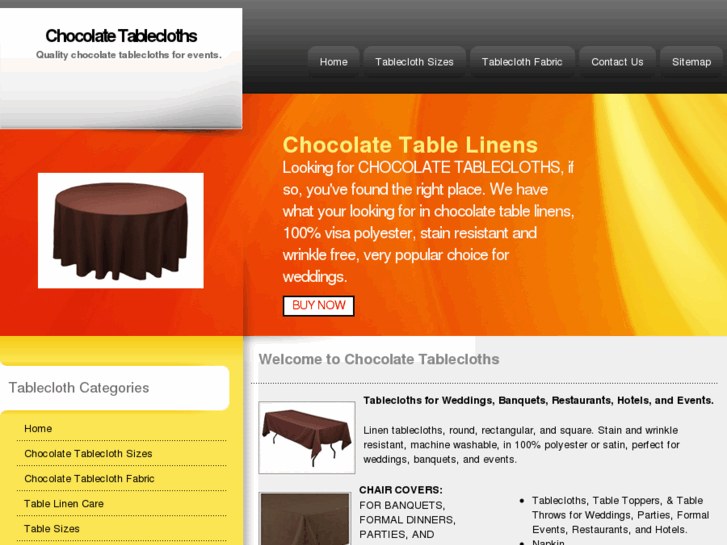 www.chocolatetablecloths.com