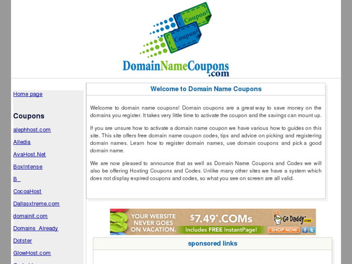 www.domainnamecoupons.com