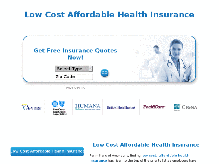 www.lowcostaffordablehealthinsurance.com
