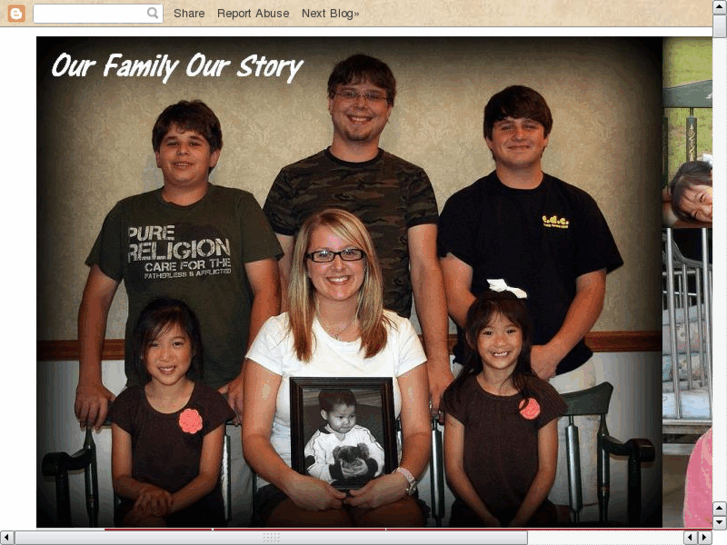www.ourfamilyourstory.com
