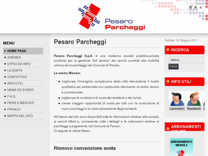 www.pesaroparcheggi.it