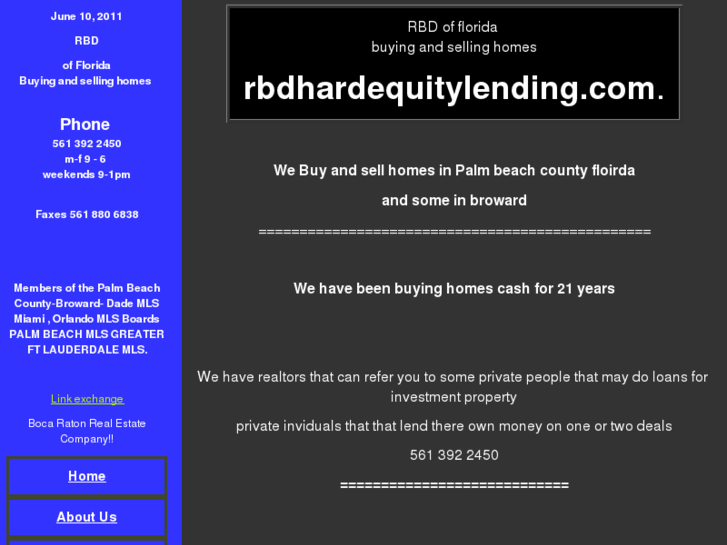 www.rbdhardequitylending.com