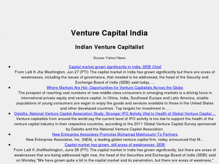 www.venturecapitalindia.com