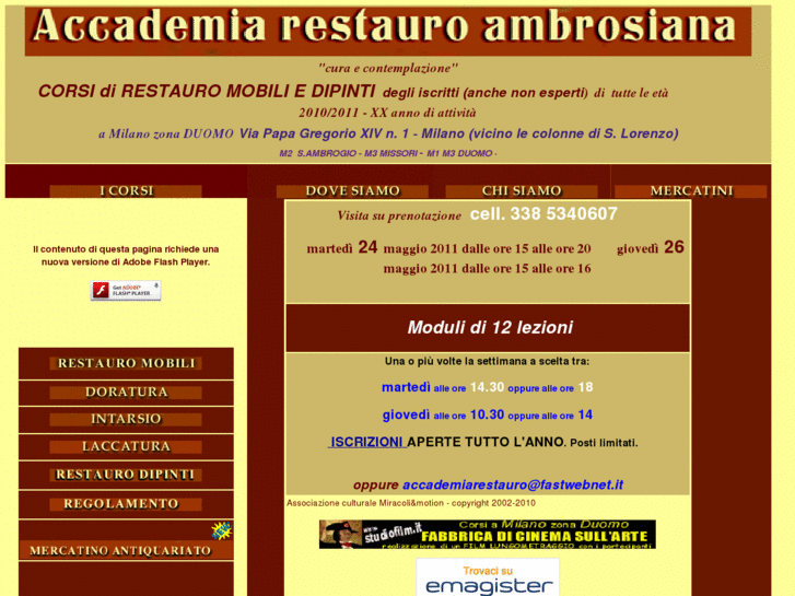 www.accademiarestauroambrosiana.org