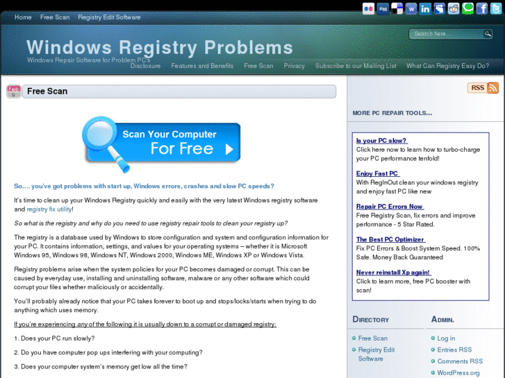 www.advancedwindowsregistryfix.com