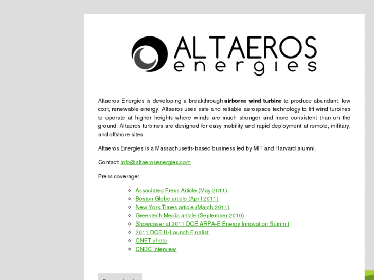 www.altaerosenergies.com