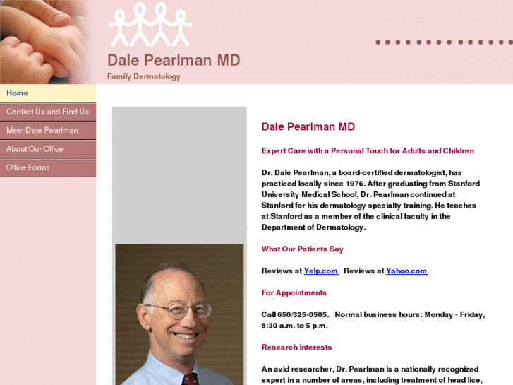 www.dalepearlmanmd.net