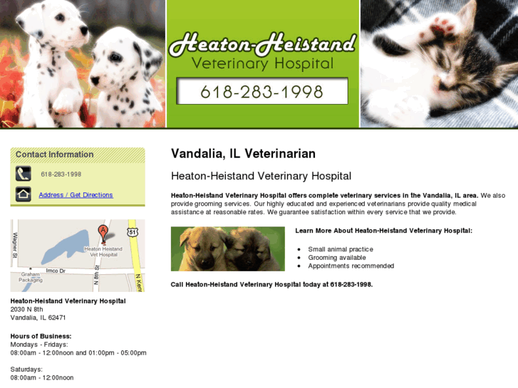 www.heatonheistandveterinaryclinic.com