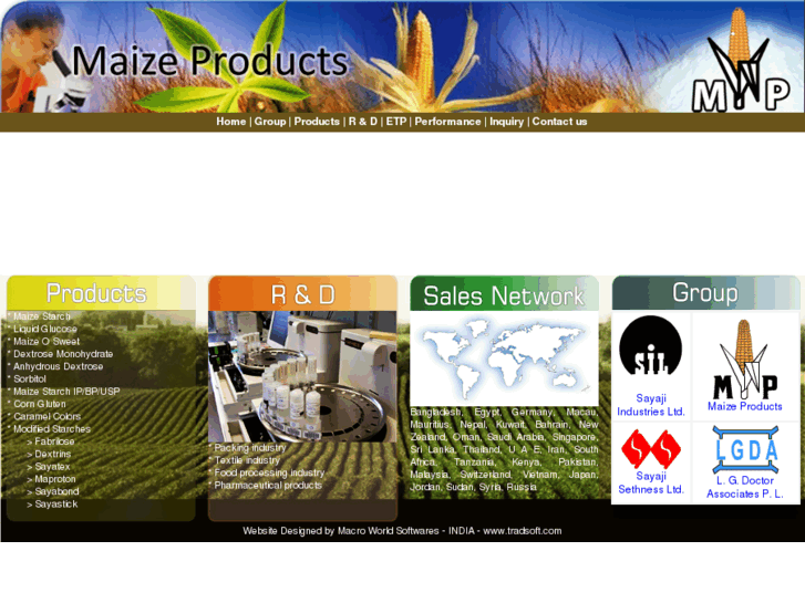 www.maizeproducts.com