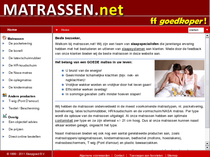 www.matrassen.net