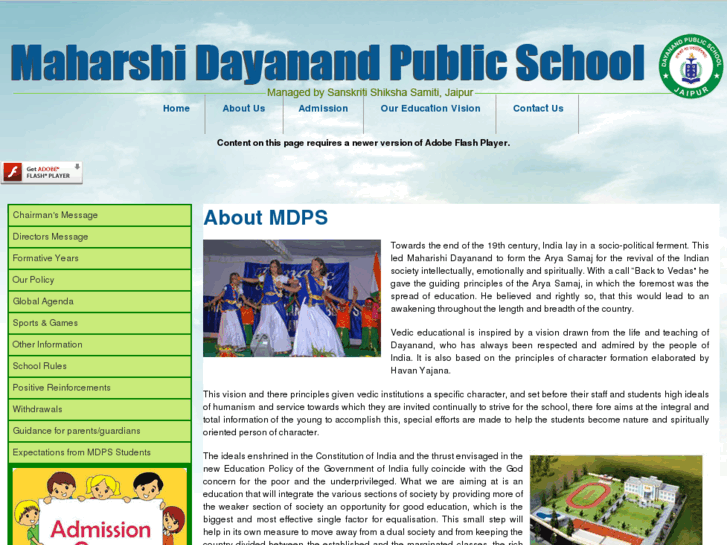 www.mdpsjaipur.com