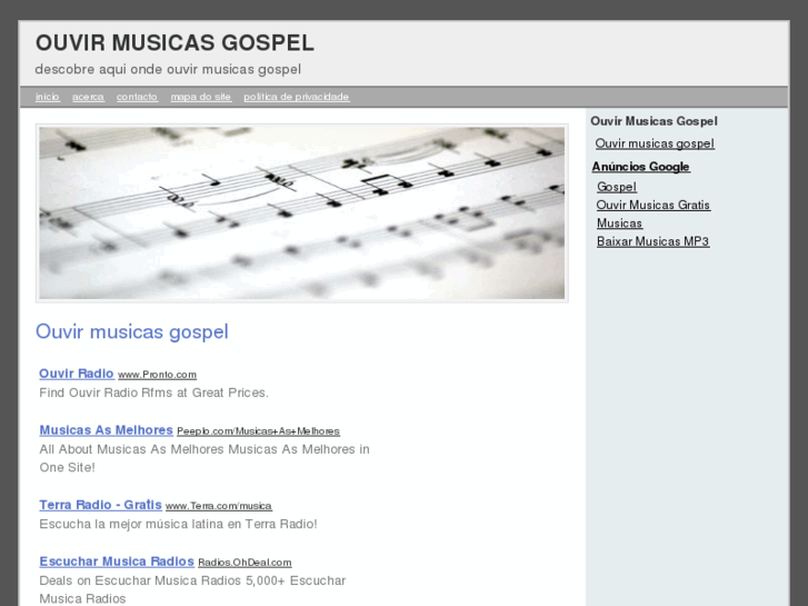 www.ouvirmusicasgospel.com