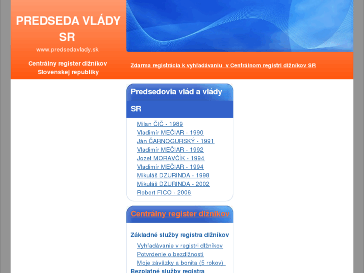 www.predsedavlady.sk