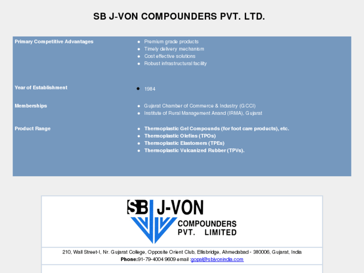 www.sbjvonindia.com