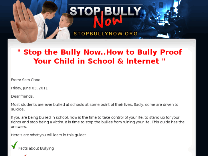 www.stopbullynow.org