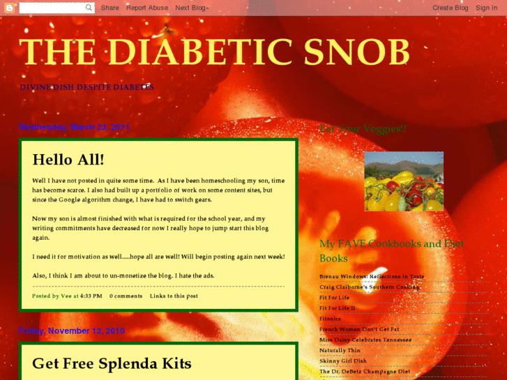 www.thediabeticsnob.com