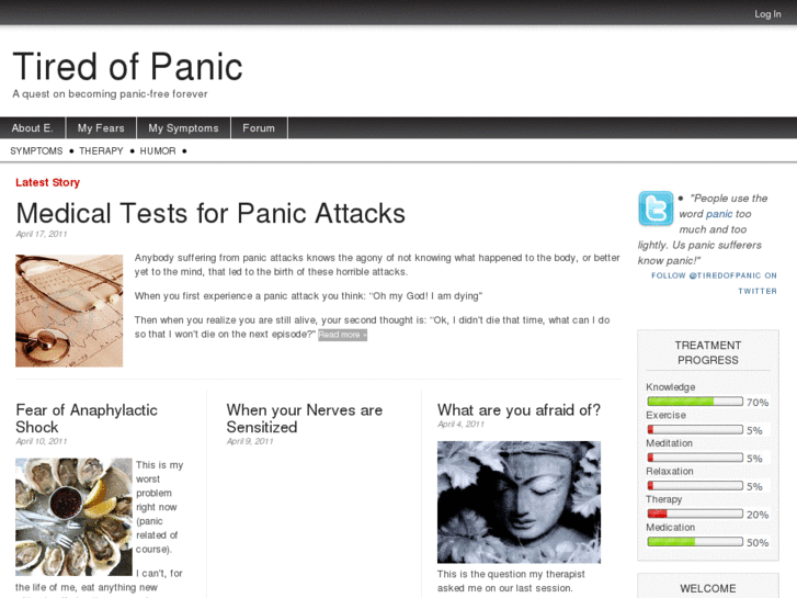 www.tiredofpanic.com