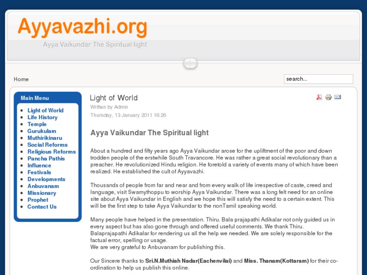 www.ayyavazhi.org