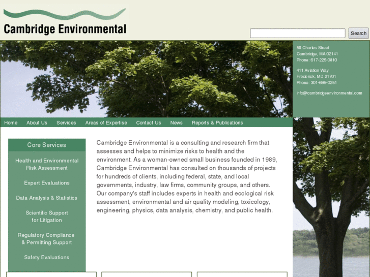 www.cambridge-environmental.biz