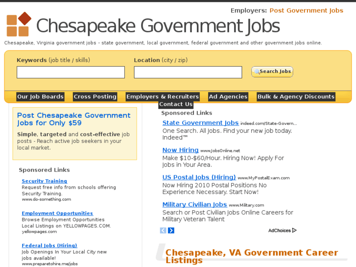 www.chesapeakegovernmentjobs.com