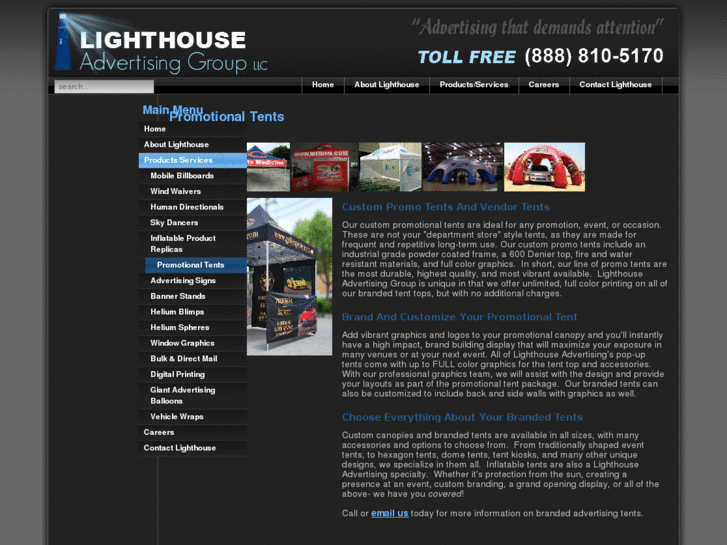 www.custompromotents.com