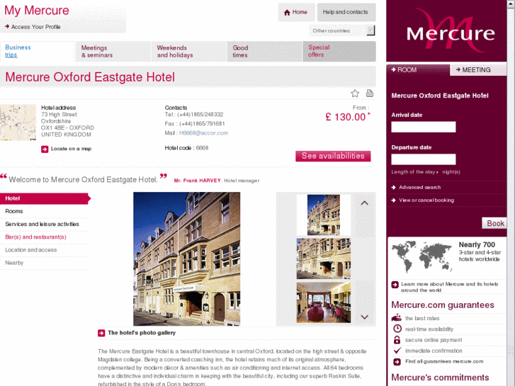 www.mercure-oxford-eastgate.com
