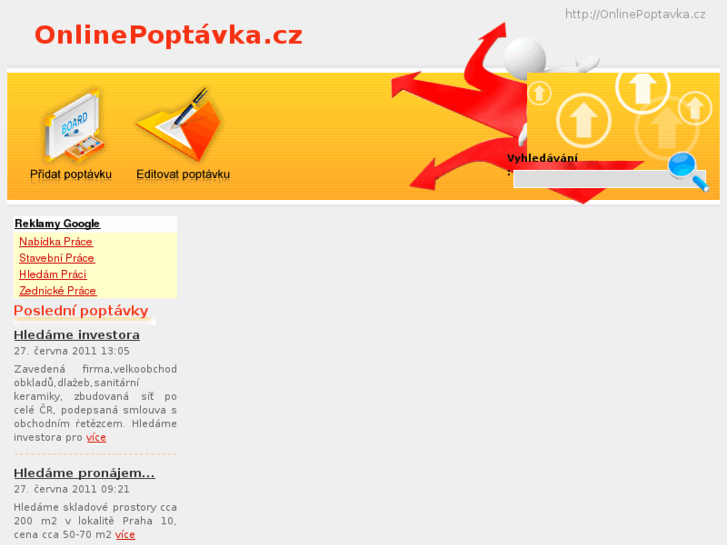 www.onlinepoptavka.cz