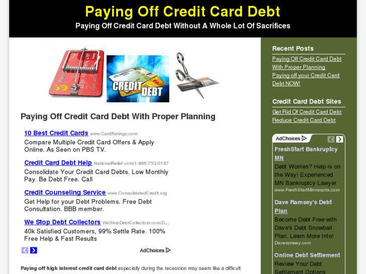 www.payingoffcreditcarddebt.org