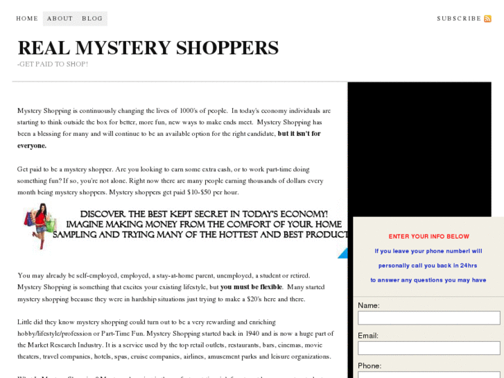 www.realmysteryshoppers.com