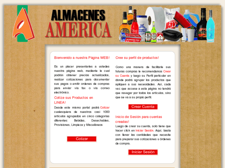 www.almacenesamerica.com