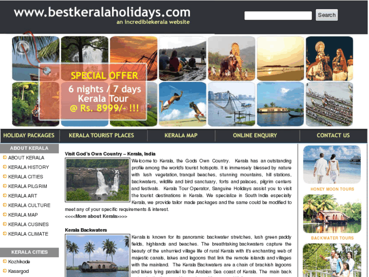 www.bestkeralaholidays.com