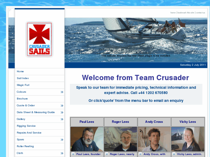 www.crusadersails.com