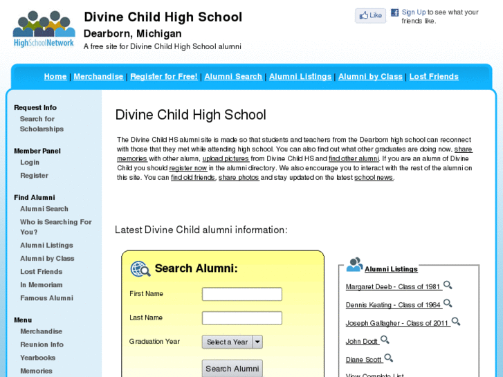 www.divinechildhighschool.net