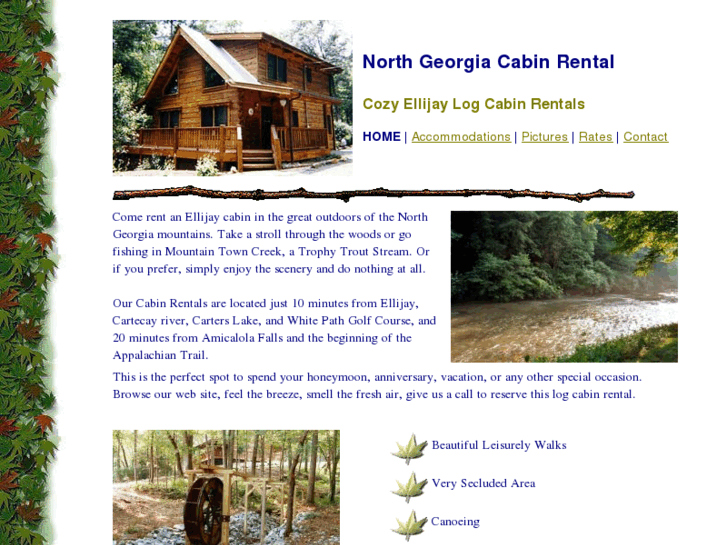 www.northgacabinrental.com
