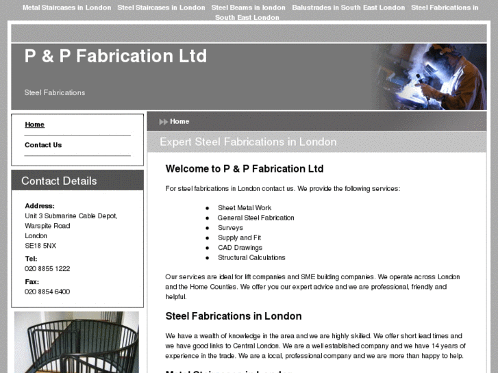 www.pandpfabrication.com