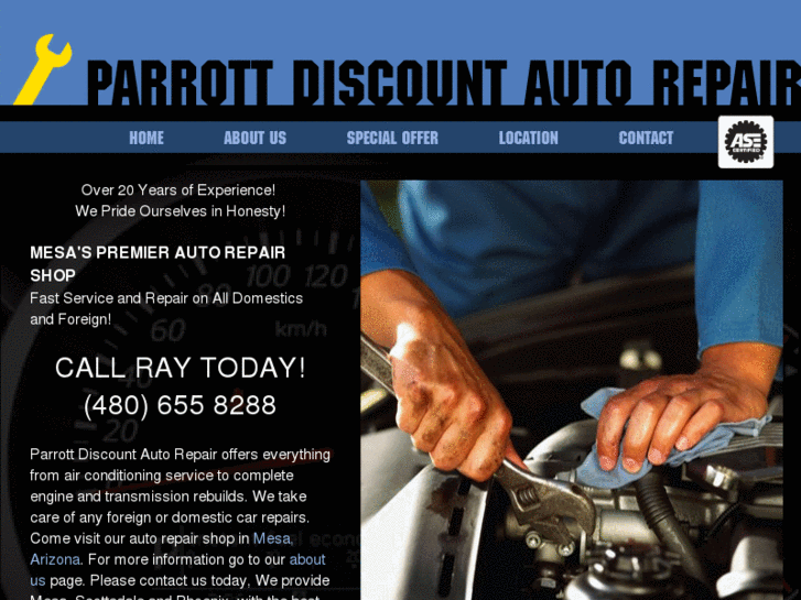 www.parrottdiscountauto.com