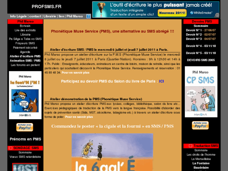 www.profsms.fr