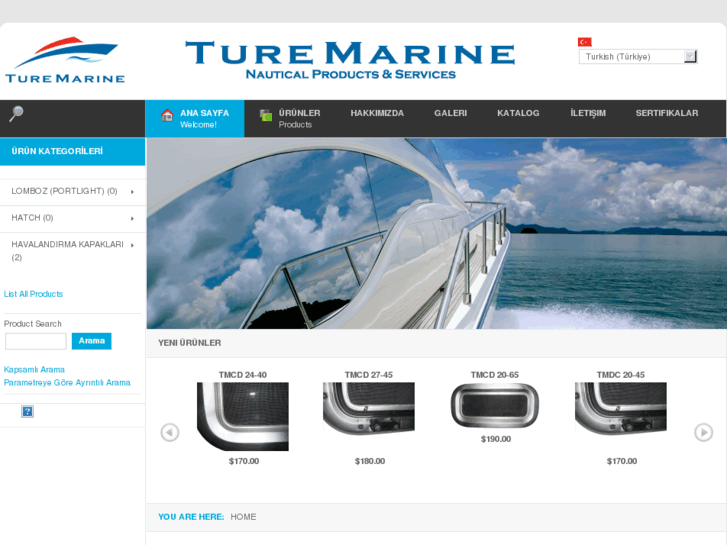 www.turemarine.com