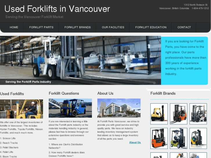 www.usedforkliftsinvancouver.com