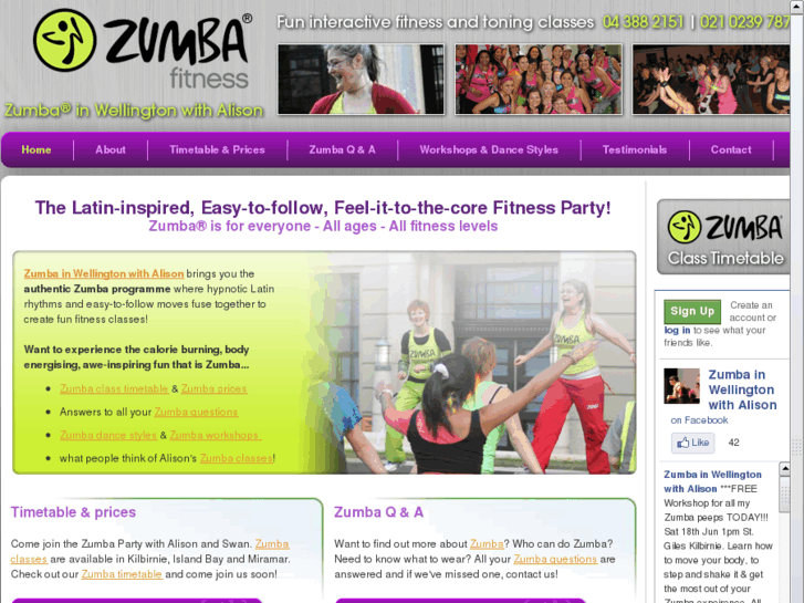 www.wellingtonzumba.co.nz