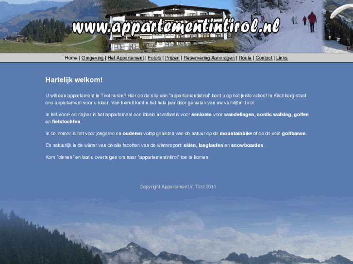 www.appartementintirol.nl