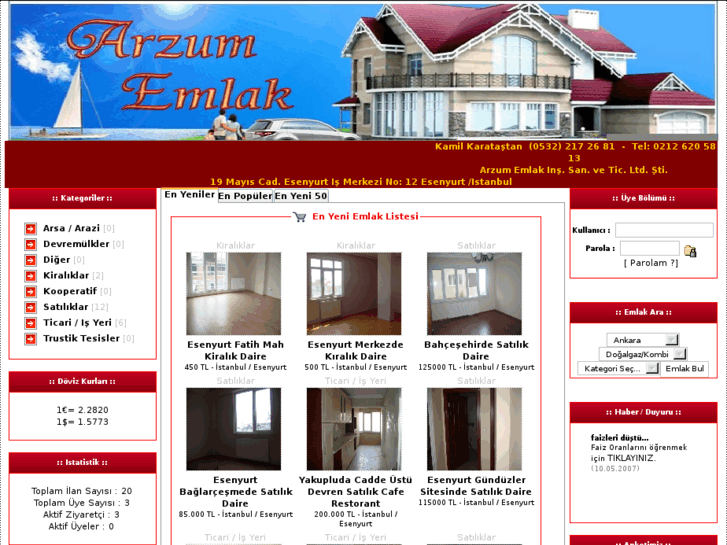 www.arzum-emlak.com