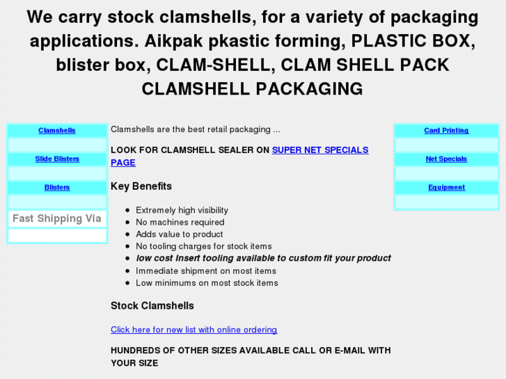 www.clam-shells.com