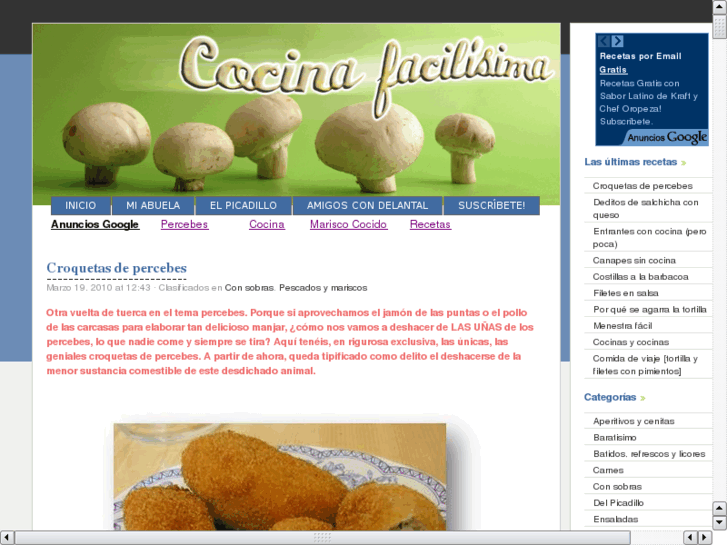 www.cocinafacilisima.com