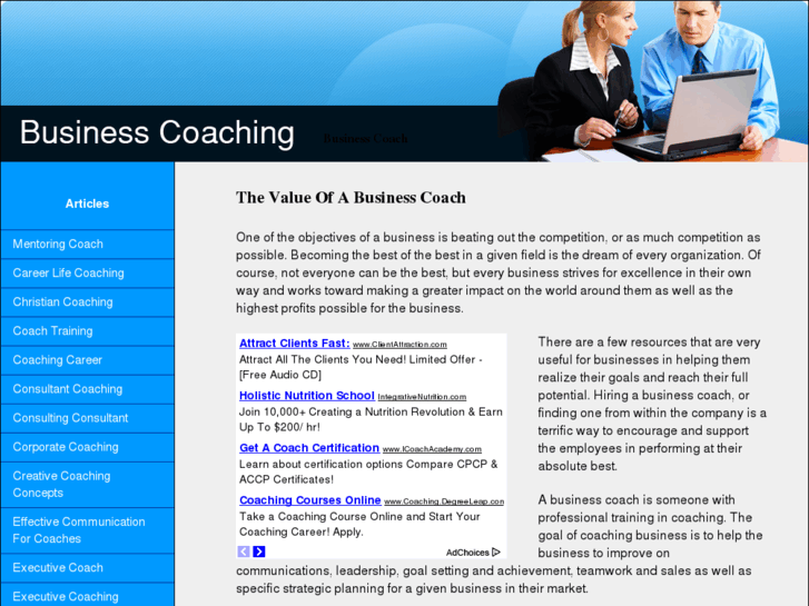 www.everythingaboutbusinesscoaching.info