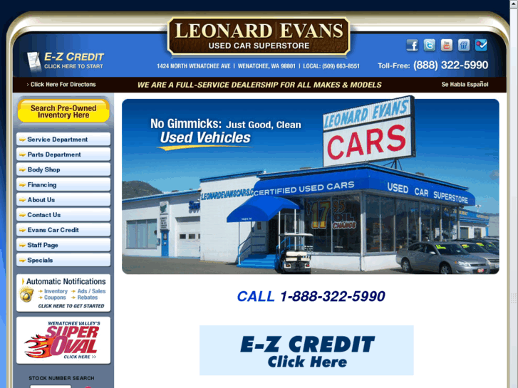 www.leonardevanscars.com