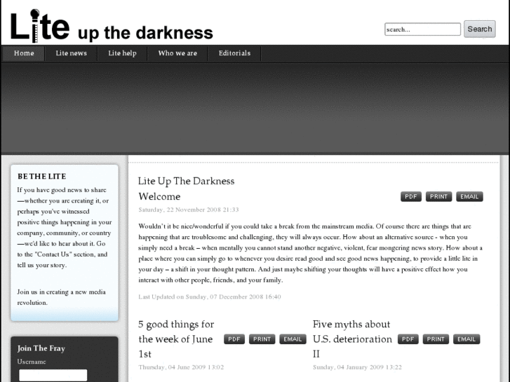 www.liteupthedarkness.com