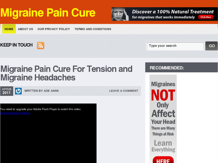 www.migrainepaincure.com